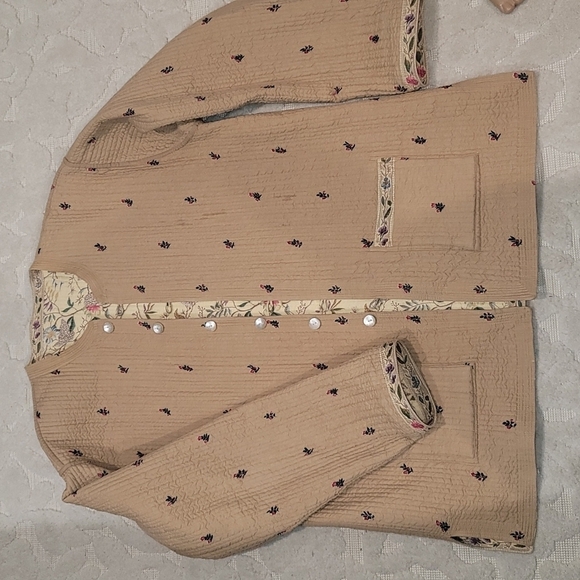 Vintage quilted reversible jacket/ blazer size xl - Picture 4 of 4